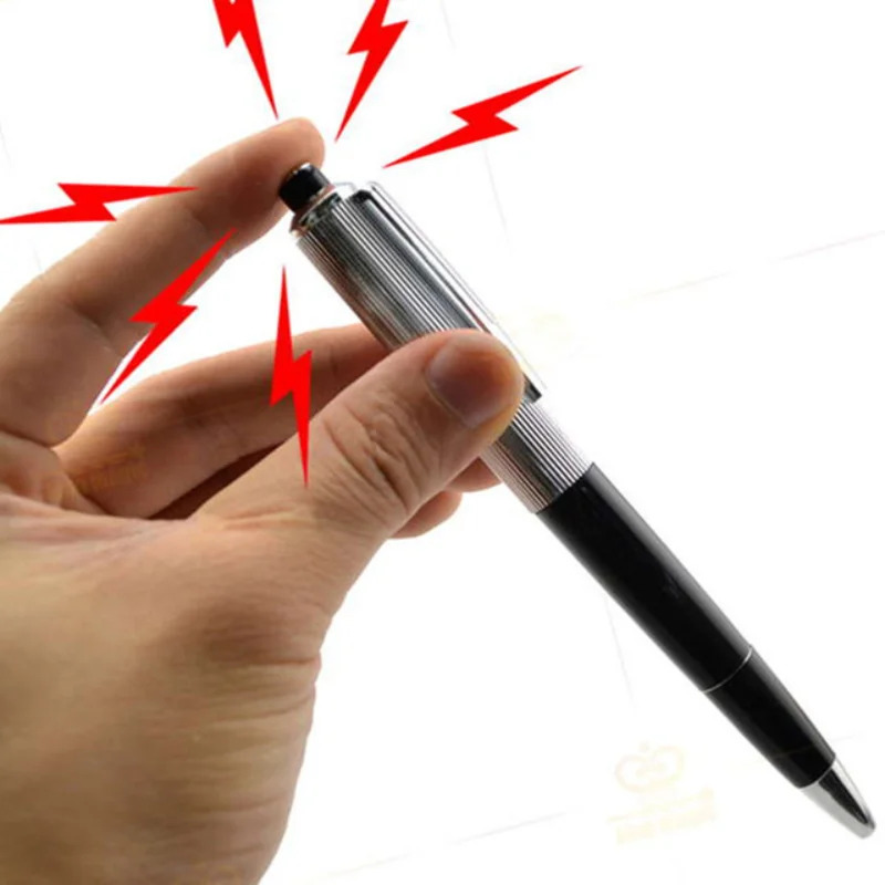 Shock Pen Prank Toy - ユニークなデザインのペン。おもちゃとしても使える便利なガジェット。ジョークグッズ、面白いいたずらグッズ、面白いプレゼント。友人への最高の贈り物。