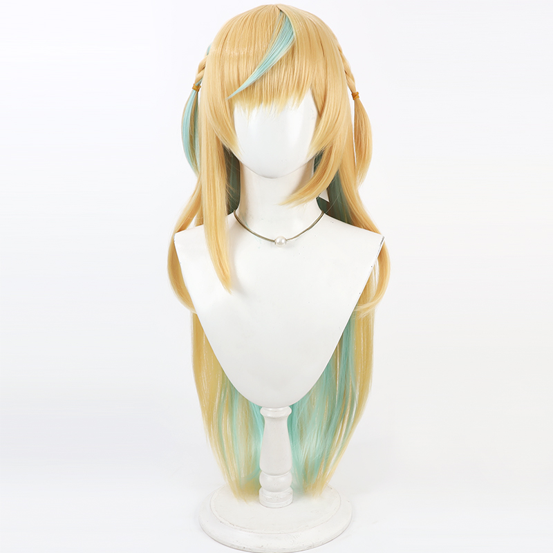 タチツテ トト コスプレウィッグ Vtuber ブロンド ミ - Anime Cosplay Wig Heat Resistant のレビューと価格