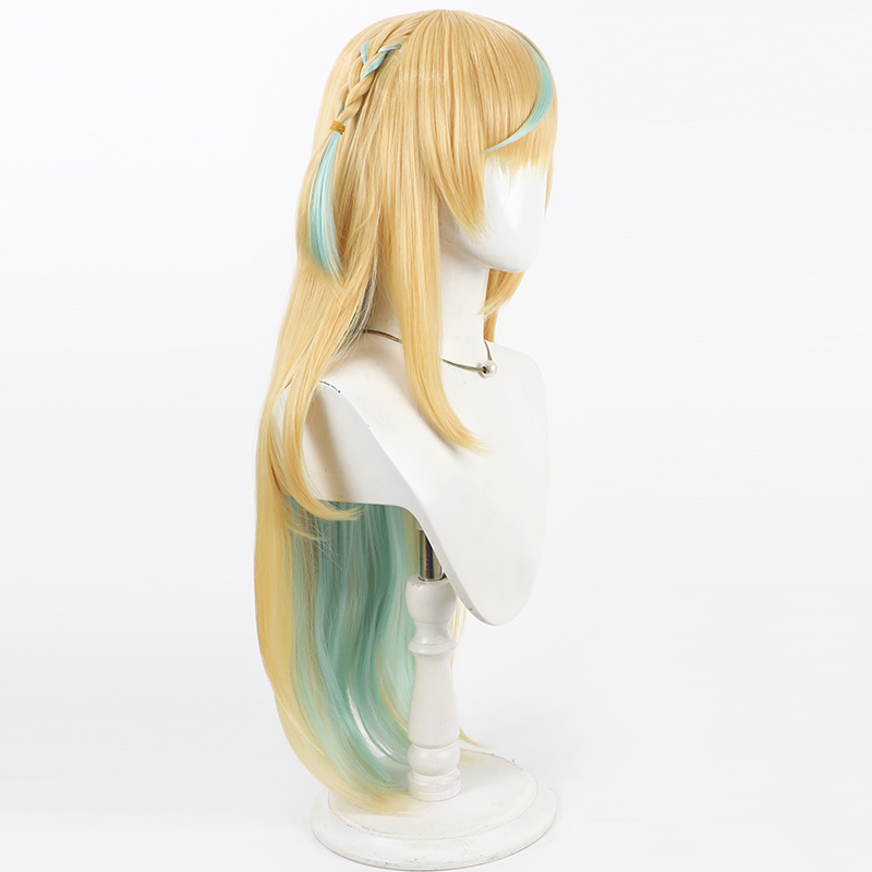 タチツテ トト コスプレウィッグ Vtuber ブロンド ミ - Anime Cosplay Wig Heat Resistant のレビューと価格