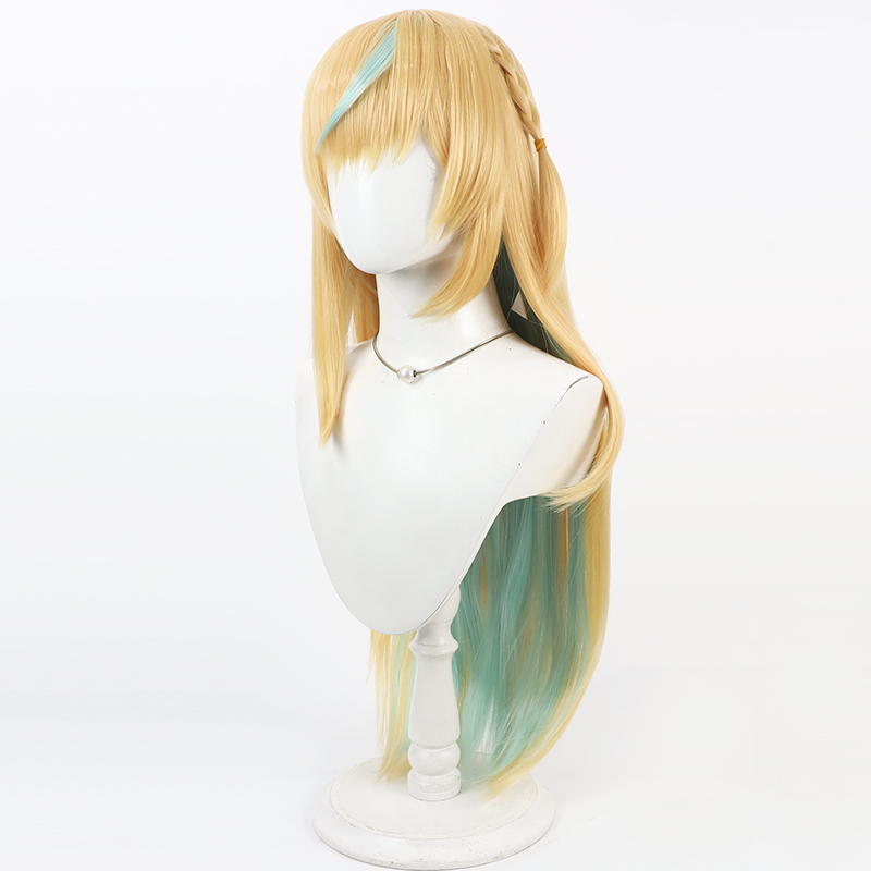 タチツテ トト コスプレウィッグ Vtuber ブロンド ミ - Anime Cosplay Wig Heat Resistant のレビューと価格