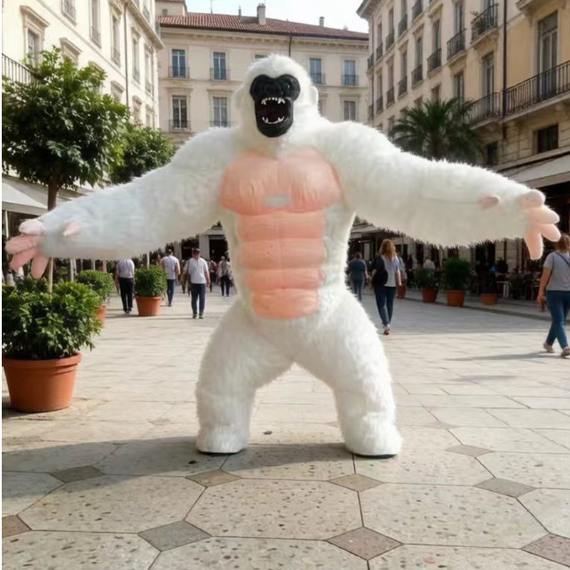 ゴリラのインフレータブルマスコットコスチューム,ロールプレイ - Inflatable Dinosaur Costume Adult のレビューと価格